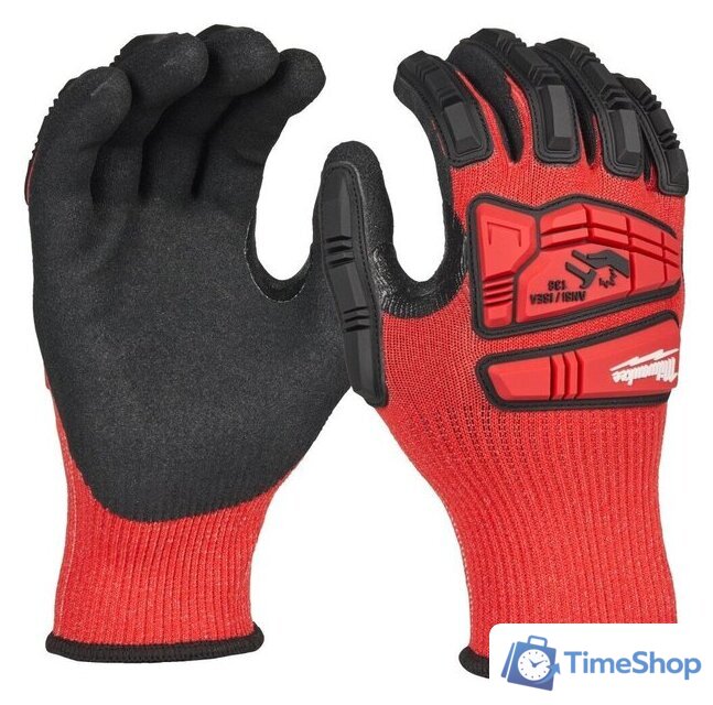 Текстильные перчатки Milwaukee Impact Cut level 3/C M/8 4932498530 - Изображение №1 — Интернет-магазин Time-Shop