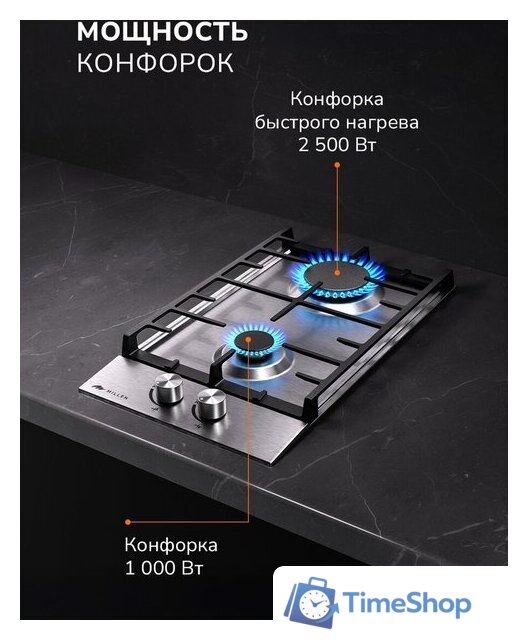 Варочная панель Millen MGH 301 IX - Изображение №6 — Интернет-магазин Time-Shop