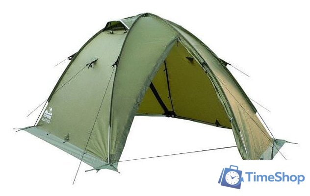 Экспедиционная палатка TRAMP Rock 4 v2 (зеленый) - Изображение №7 — Интернет-магазин Time-Shop