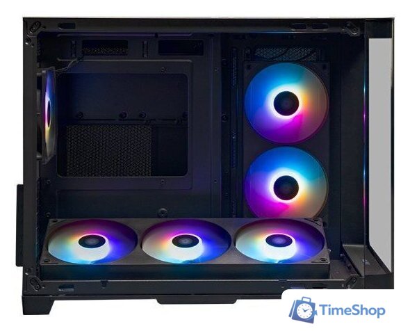 Корпус XASTRA QR500M 6ARGB-FC-C6-UC (черный) - Изображение №4 — Интернет-магазин Time-Shop