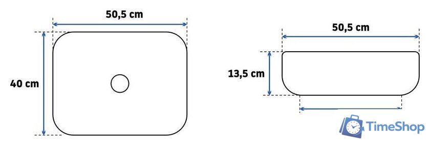 Умывальник Rea Demi Slim - Изображение №4 — Интернет-магазин Time-Shop