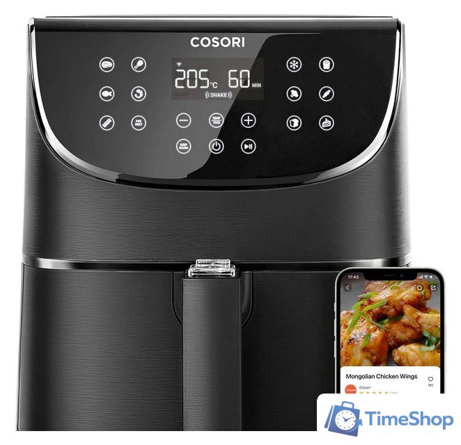 Аэрогриль (аэрофритюрница) Cosori CAF-CD112-ADE - Изображение №7 — Интернет-магазин Time-Shop