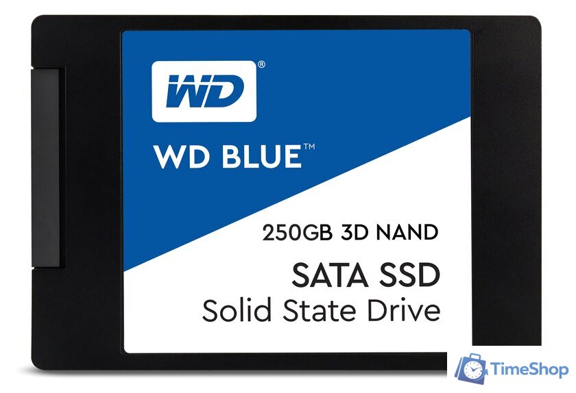 SSD WD Blue 3D NAND 250GB [WDS250G2B0A] - Изображение №1 — Интернет-магазин Time-Shop