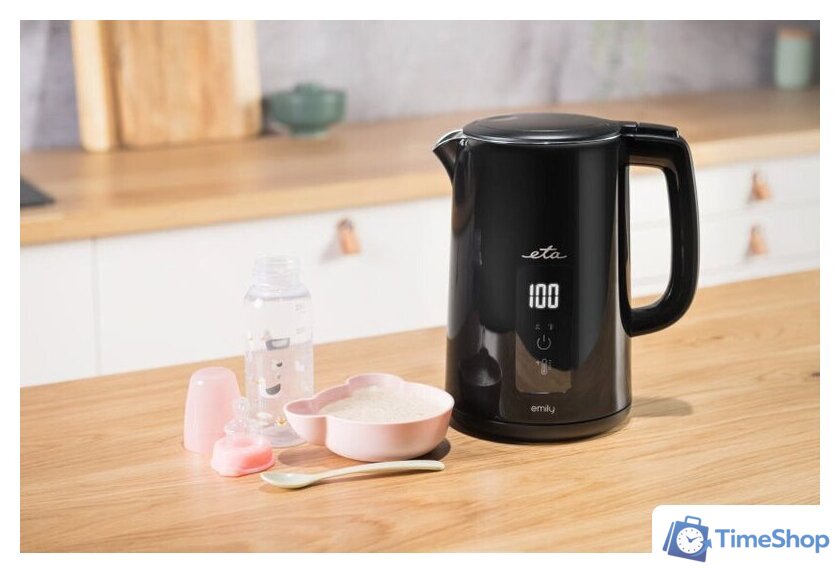 Электрический чайник ETA Emily 4595 90000 black - Изображение №9 — Интернет-магазин Time-Shop