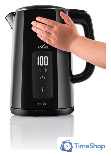 Электрический чайник ETA Emily 4595 90000 black - Изображение №2 — Интернет-магазин Time-Shop