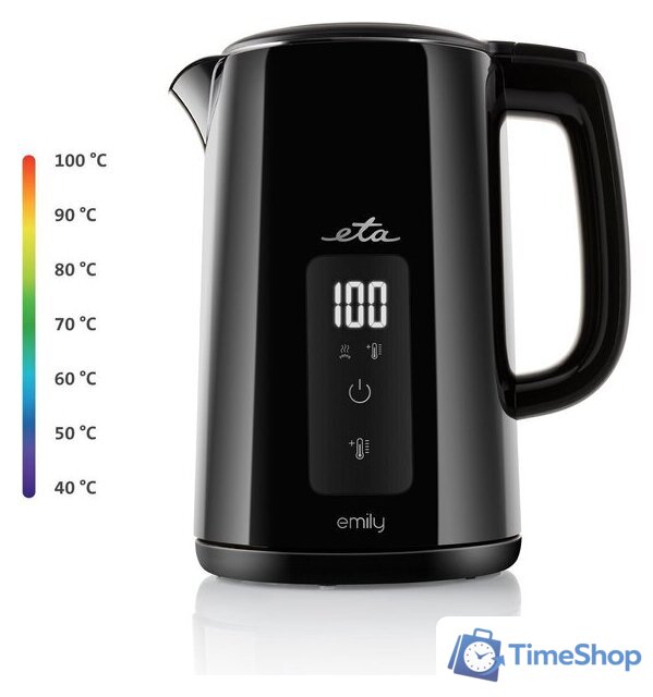 Электрический чайник ETA Emily 4595 90000 black - Изображение №12 — Интернет-магазин Time-Shop
