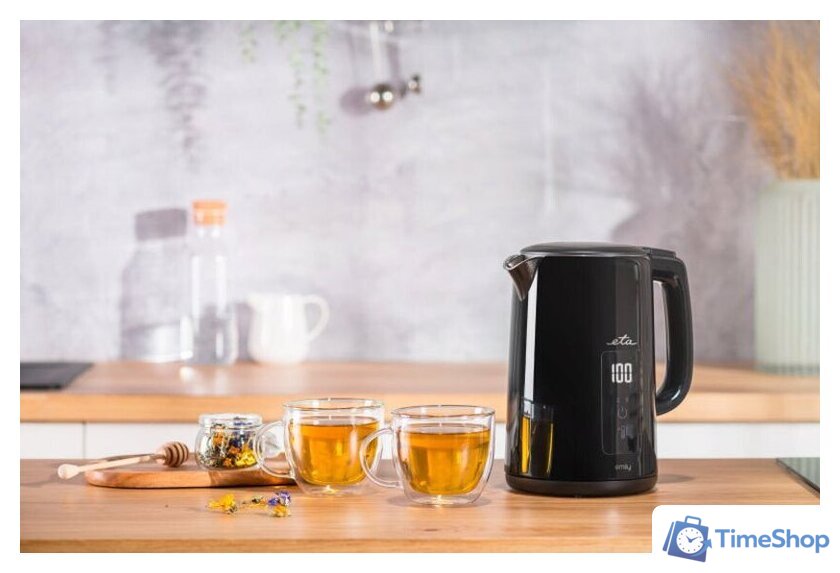 Электрический чайник ETA Emily 4595 90000 black - Изображение №8 — Интернет-магазин Time-Shop