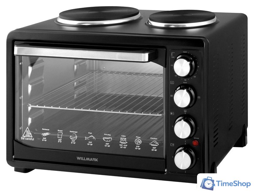 Мини-печь Willmark WHO-402B - Изображение №1 — Интернет-магазин Time-Shop