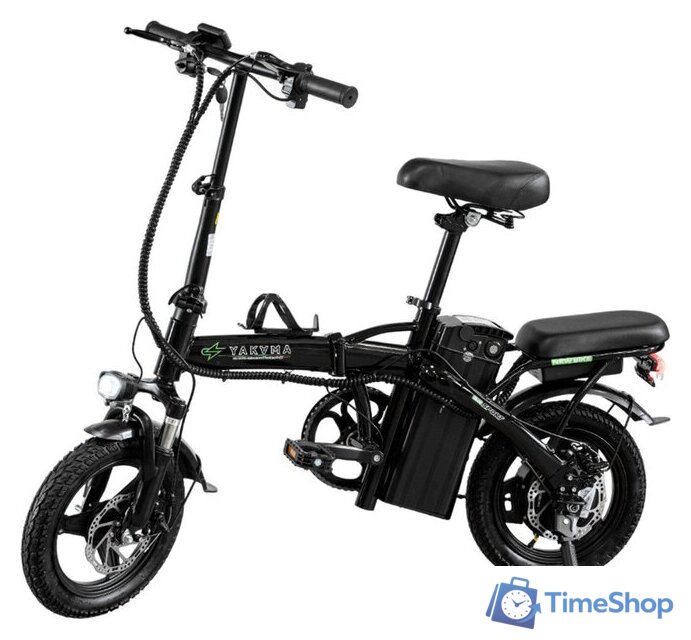 Электровелосипед Yakama S5 (черный) - Изображение №1 — Интернет-магазин Time-Shop