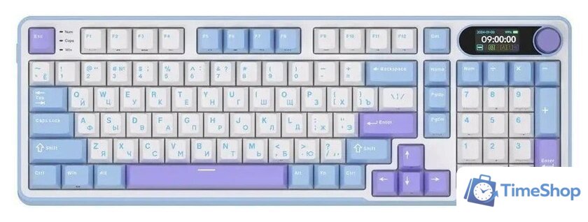 Клавиатура Royal Kludge RK-S98 RGB Taro Milk (RK Cream) - Изображение №2 — Интернет-магазин Time-Shop