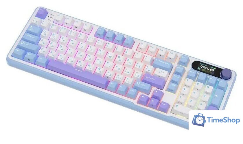 Клавиатура Royal Kludge RK-S98 RGB Taro Milk (RK Cream) - Изображение №4 — Интернет-магазин Time-Shop