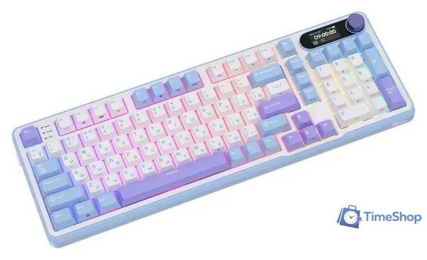 Клавиатура Royal Kludge RK-S98 RGB Taro Milk (RK Cream) - Изображение №3 — Интернет-магазин Time-Shop