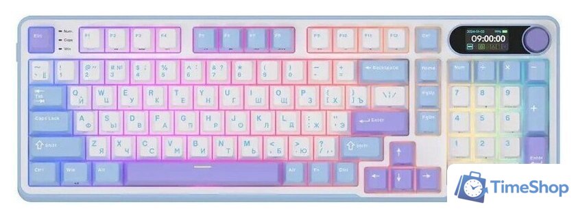 Клавиатура Royal Kludge RK-S98 RGB Taro Milk (RK Cream) - Изображение №1 — Интернет-магазин Time-Shop