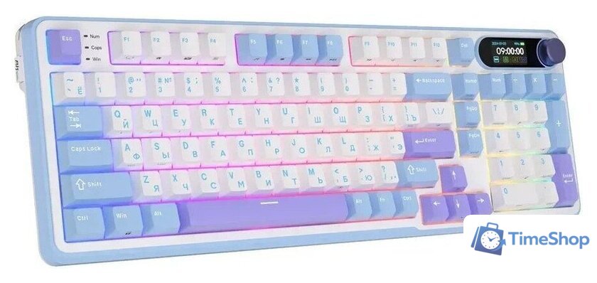 Клавиатура Royal Kludge RK-S98 RGB Taro Milk (RK Cream) - Изображение №5 — Интернет-магазин Time-Shop