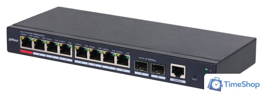 Управляемый коммутатор 2-го уровня Dahua DH-S4210-8GT-110 - Изображение №1 — Интернет-магазин Time-Shop