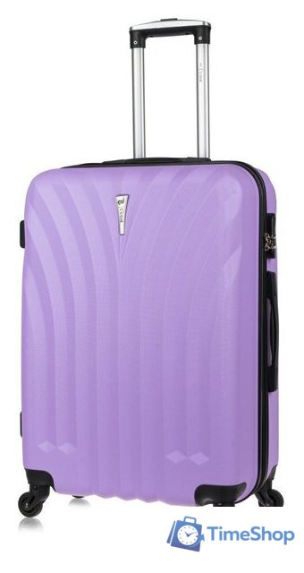 Чемодан L'Case Phuket BCP-12 24 (M, лиловый) - Изображение №1 — Интернет-магазин Time-Shop