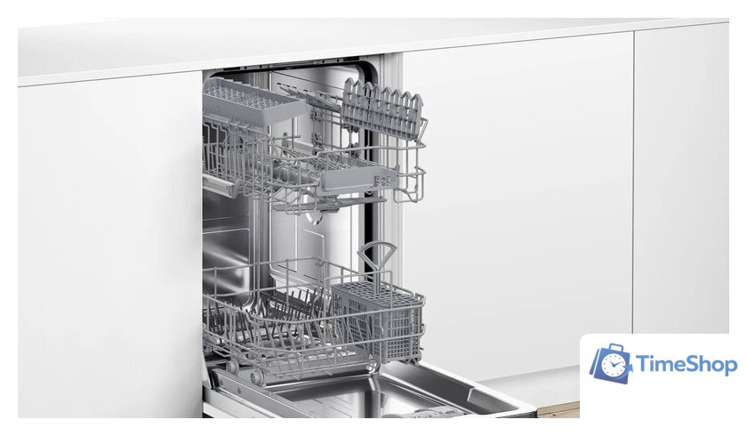 Встраиваемая посудомоечная машина Bosch Serie 4 SPV4HKX10E - Изображение №2 — Интернет-магазин Time-Shop