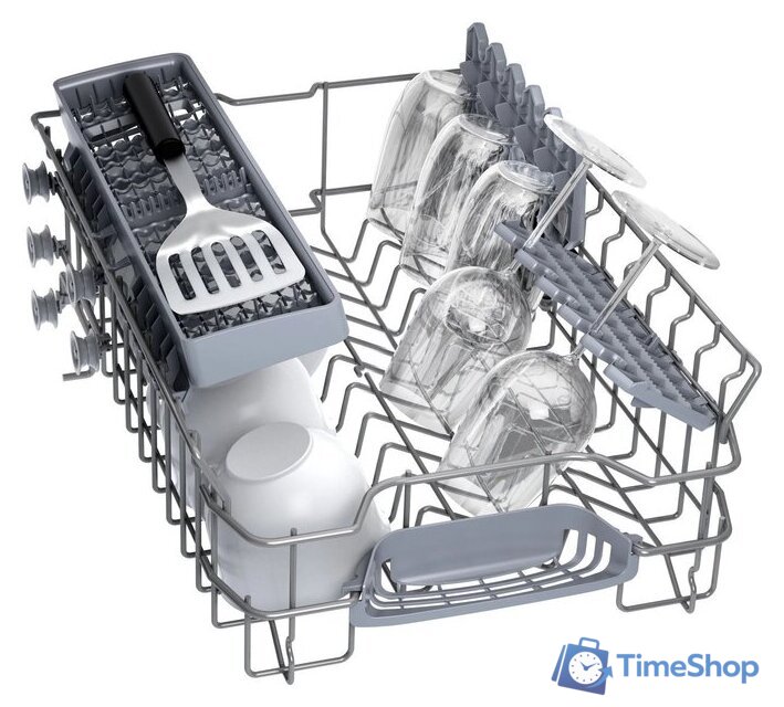 Встраиваемая посудомоечная машина Bosch Serie 4 SPV4HKX10E - Изображение №5 — Интернет-магазин Time-Shop