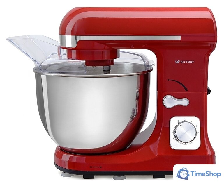 Планетарный миксер Kitfort KT-1324-1 (красный) - Изображение №1 — Интернет-магазин Time-Shop