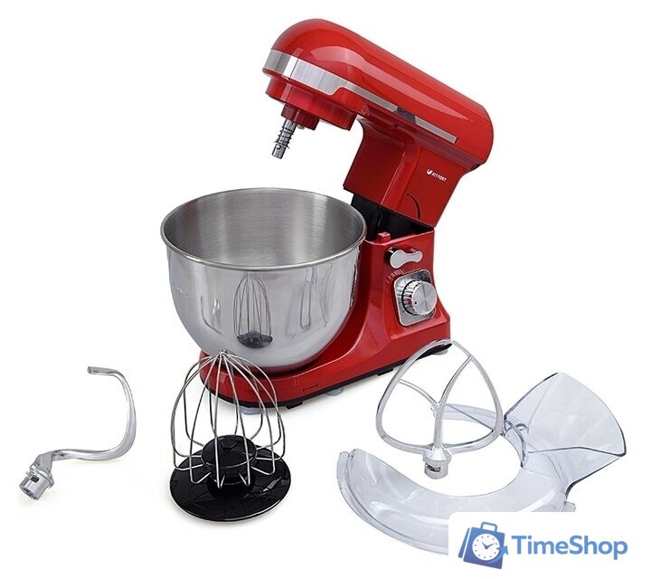 Планетарный миксер Kitfort KT-1324-1 (красный) - Изображение №7 — Интернет-магазин Time-Shop