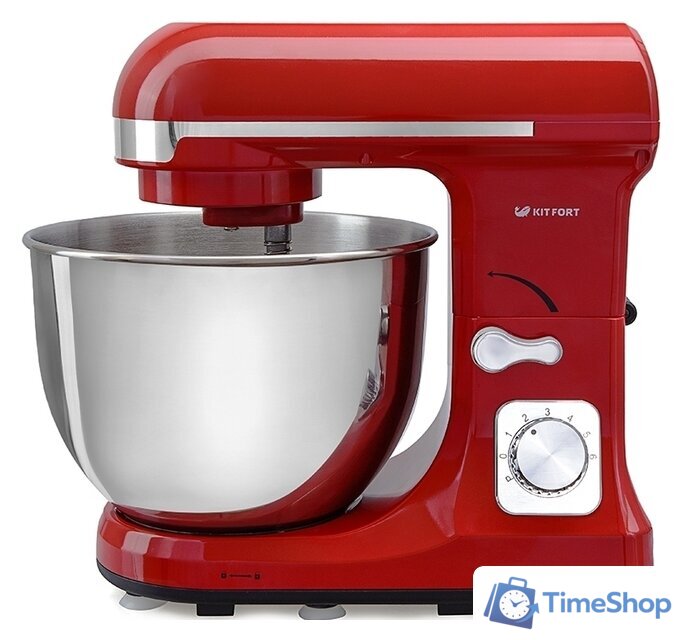 Планетарный миксер Kitfort KT-1324-1 (красный) - Изображение №2 — Интернет-магазин Time-Shop