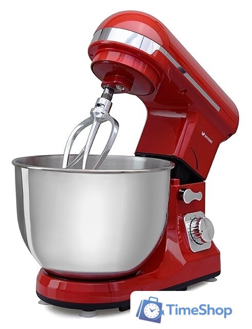 Планетарный миксер Kitfort KT-1324-1 (красный) - Изображение №4 — Интернет-магазин Time-Shop