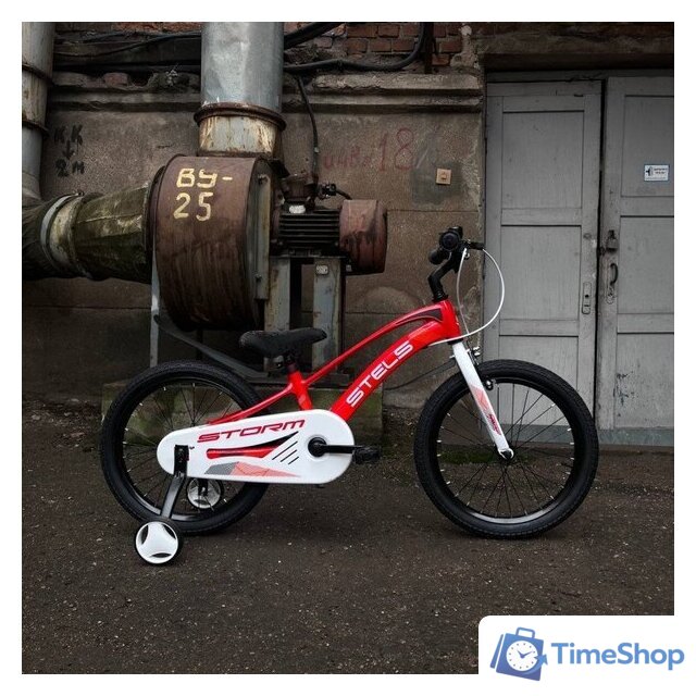 Детский велосипед Stels Storm KR 18 р.9 (красный) - Изображение №2 — Интернет-магазин Time-Shop