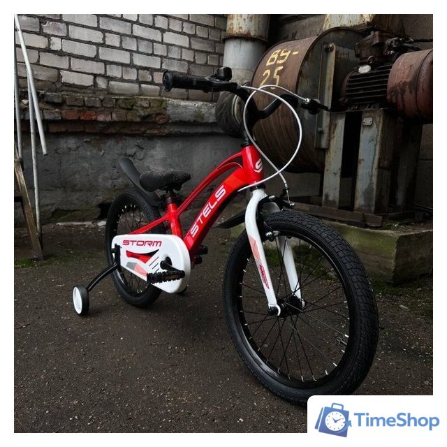 Детский велосипед Stels Storm KR 18 р.9 (красный) - Изображение №3 — Интернет-магазин Time-Shop