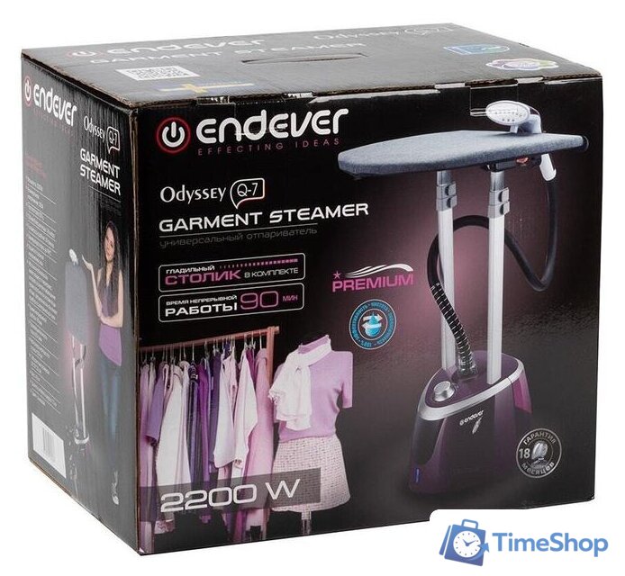 Отпариватель Endever Odyssey Q-7 - Изображение №16 — Интернет-магазин Time-Shop