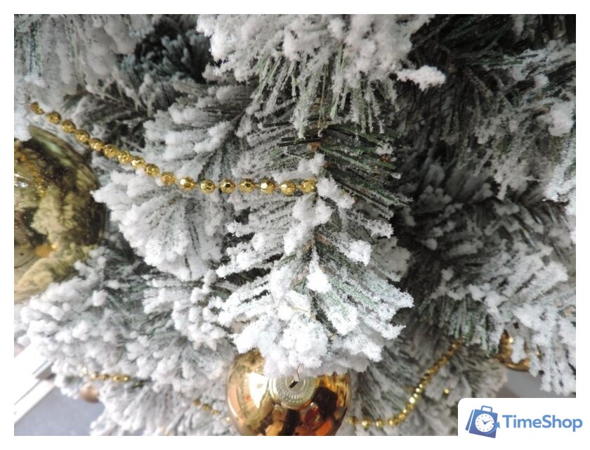 Ель GreenTerra Оливия заснеженная 2.1 м - Изображение №4 — Интернет-магазин Time-Shop