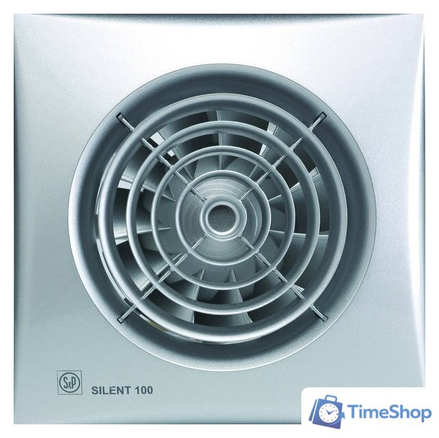 Осевой вентилятор Soler&Palau Silent-200 CZ Silver [5210318100] - Изображение №1 — Интернет-магазин Time-Shop