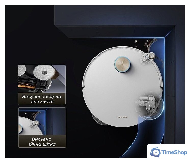 Робот-пылесос Dreame L50 Pro Ultra (евровилка, белый) - Изображение №6 — Интернет-магазин Time-Shop