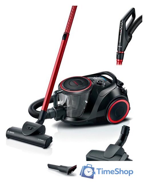 Пылесос Bosch Serie 6 BGS41POW1 - Изображение №1 — Интернет-магазин Time-Shop