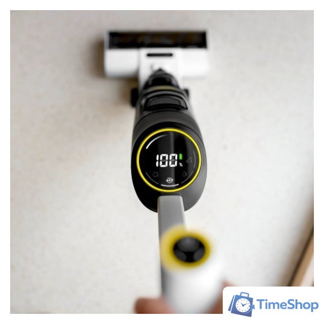 Вертикальный моющий пылесос Karcher FCV 4 Natural N 1.056-133.0 - Изображение №4 — Интернет-магазин Time-Shop