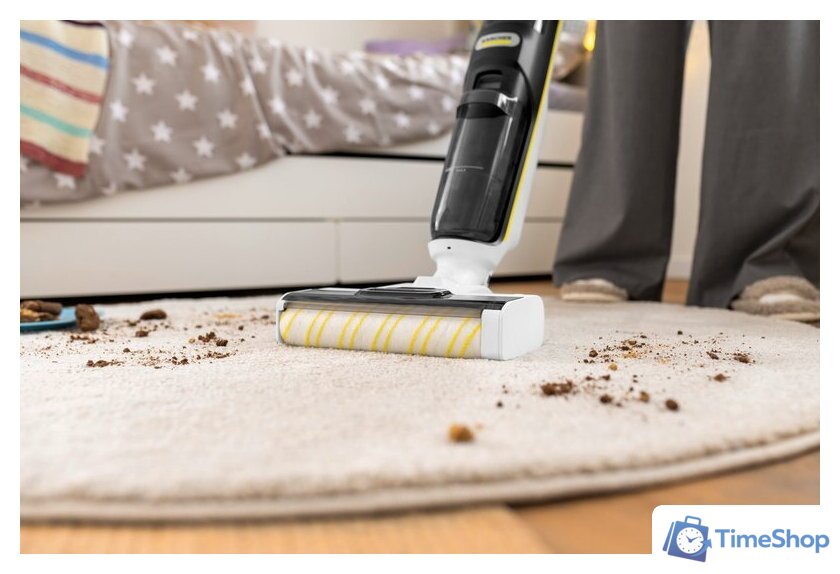 Вертикальный моющий пылесос Karcher FCV 4 Natural N 1.056-133.0 - Изображение №8 — Интернет-магазин Time-Shop