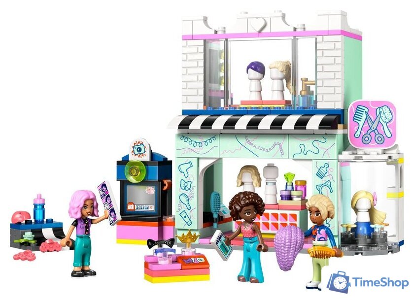 Конструктор LEGO Friends Парикмахерская и магазин аксессуаров 42662 - Изображение №2 — Интернет-магазин Time-Shop