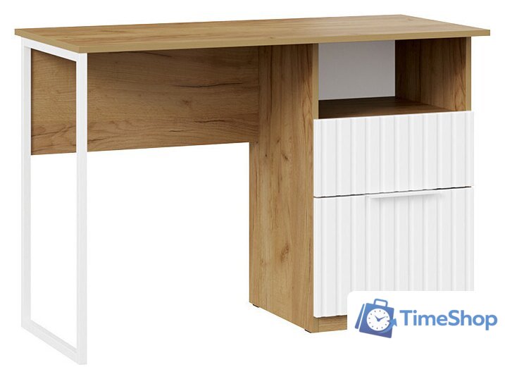 Стол Трия Хилтон тип 1 (дуб крафт золотой/белый матовый) - Изображение №1 — Интернет-магазин Time-Shop