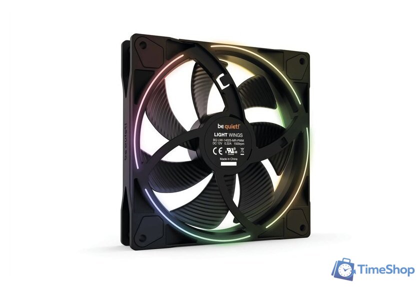 Комплект вентиляторов для корпуса be quiet! Light Wings 140mm PWM Triple Pack BL078 - Изображение №4 — Интернет-магазин Time-Shop