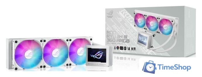 Система жидкостного охлаждения для процессора ASUS ROG Ryujin III 360 ARGB White Edition - Изображение №7 — Интернет-магазин Time-Shop