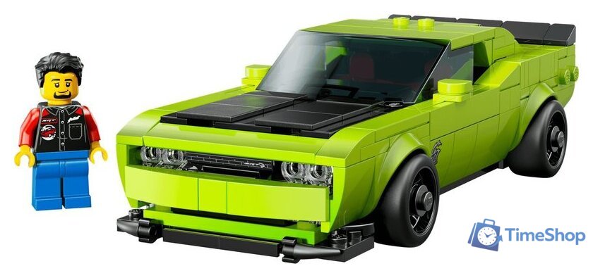 Конструктор LEGO Speed Champions Суперкары Dodge Challenger SRT Hellcat 77237 - Изображение №2 — Интернет-магазин Time-Shop