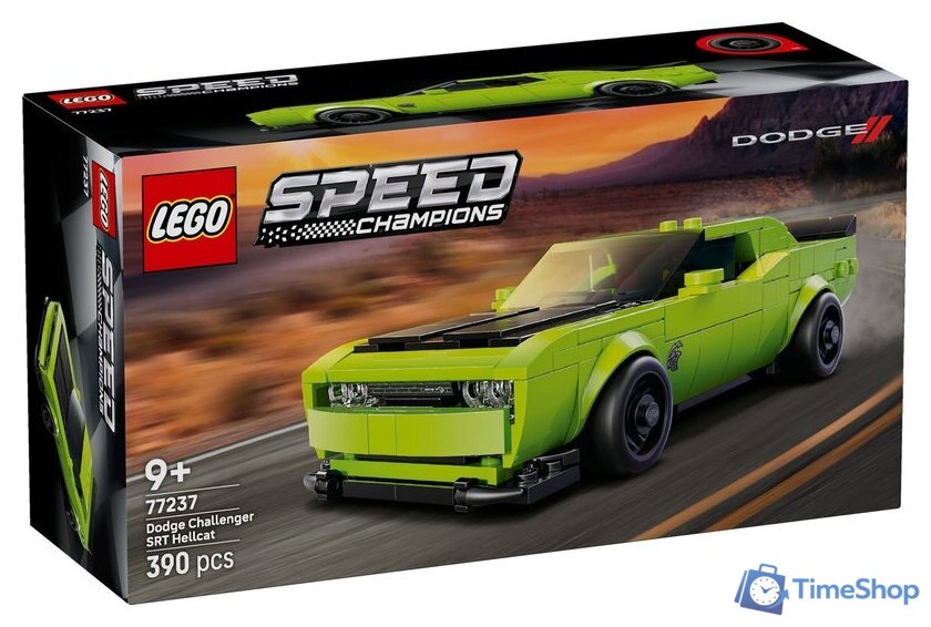 Конструктор LEGO Speed Champions Суперкары Dodge Challenger SRT Hellcat 77237 - Изображение №1 — Интернет-магазин Time-Shop