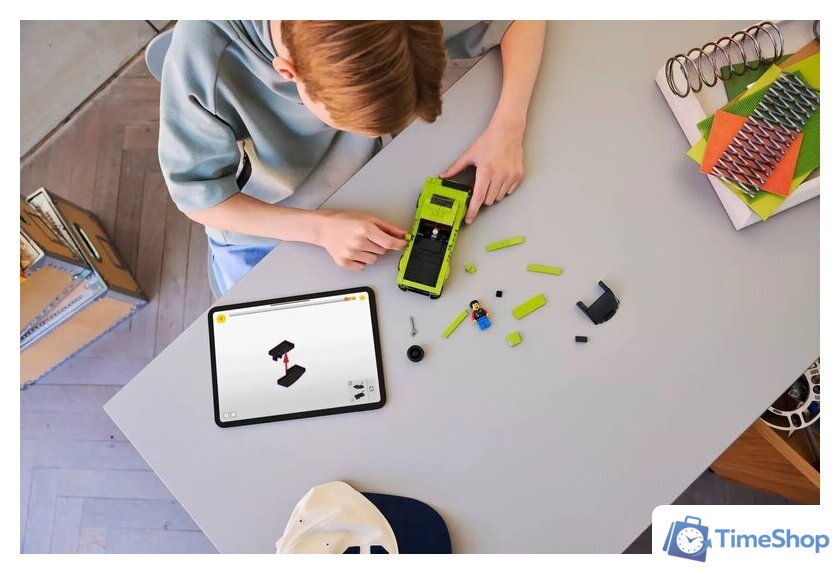 Конструктор LEGO Speed Champions Суперкары Dodge Challenger SRT Hellcat 77237 - Изображение №12 — Интернет-магазин Time-Shop