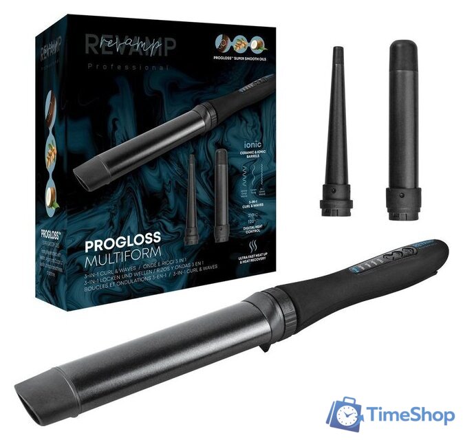 Мультистайлер Revamp Progloss Multiform Curl & Waves 3-in-1 WD-1500 - Изображение №1 — Интернет-магазин Time-Shop