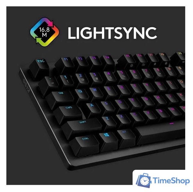 Клавиатура Logitech G512 Carbon GX Red 920-009374 (нет кириллицы) - Изображение №6 — Интернет-магазин Time-Shop