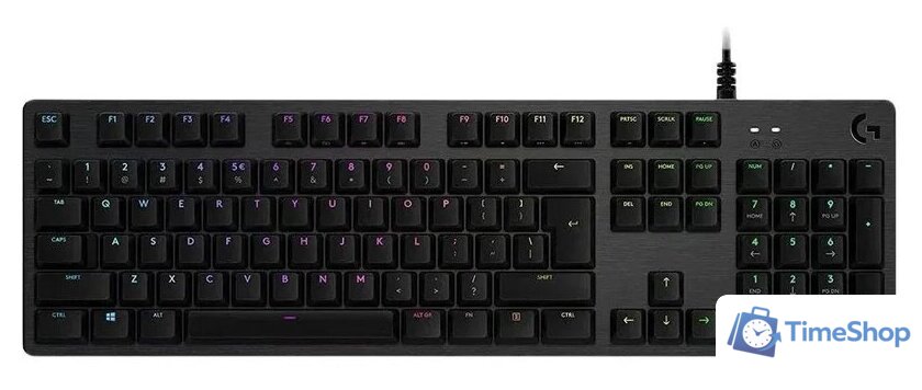 Клавиатура Logitech G512 Carbon GX Red 920-009374 (нет кириллицы) - Изображение №1 — Интернет-магазин Time-Shop
