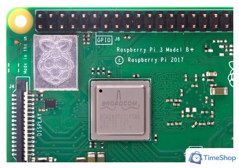 Одноплатный компьютер Raspberry PI 3 Model B+ - Изображение №3 — Интернет-магазин Time-Shop