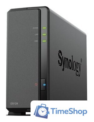 Сетевой накопитель Synology DiskStation DS124 - Изображение №1 — Интернет-магазин Time-Shop