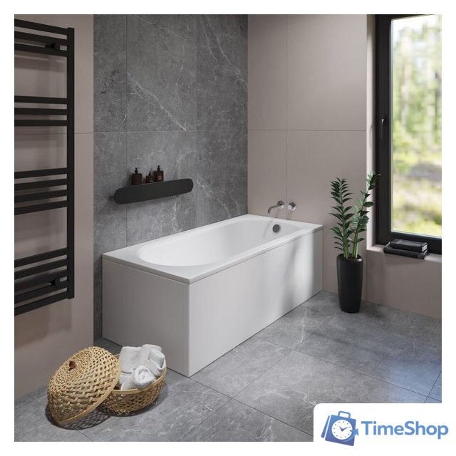 Ванна Lauter Haven 160 21202006 (с ножками, серым подголовником) - Изображение №14 — Интернет-магазин Time-Shop