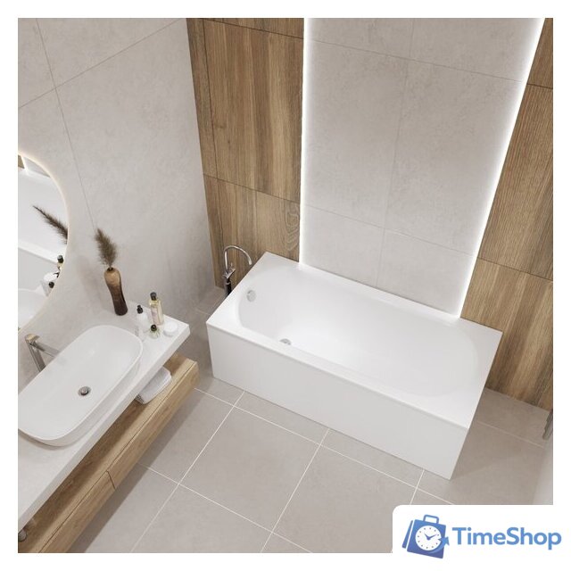 Ванна Lauter Haven 160 21202006 (с ножками, серым подголовником) - Изображение №20 — Интернет-магазин Time-Shop