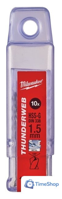 Набор сверл Milwaukee 4932352378 (10 предметов) - Изображение №1 — Интернет-магазин Time-Shop